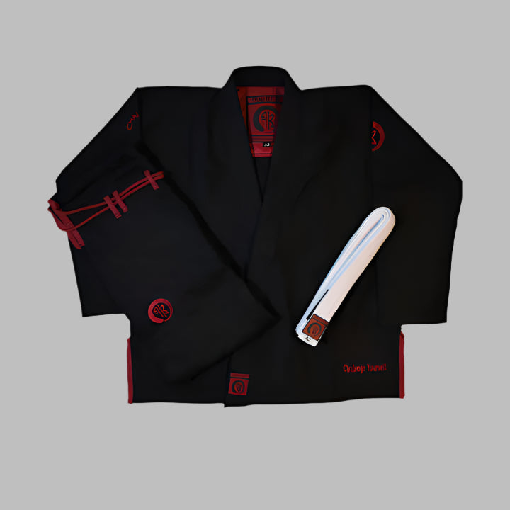 FEMALE CHALLENGER 3.0 GI - BLACK (FREE WHITE BELT)